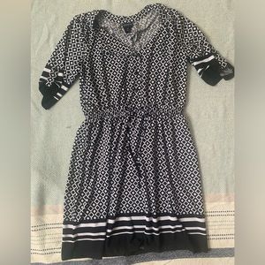 EnFocus black and white dress